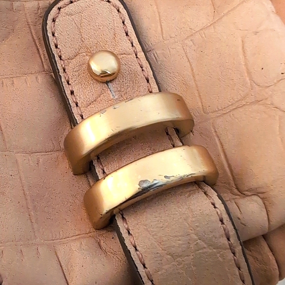 🎈BCBG Shoulder Leather Purse - Soft Pink - Picture 8 of 11